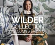 Visit Tilebar.com to see the entire collection nhttps://www.tilebar.com/collection/tile-mosaic-collections/wilder-by-angela-harris.htmlnnConnect with your wild side with Wilder, the latest exclusive Angela Harris for TileBar collaboration. This botanical-themed porcelain collection embodies a unique fusion of art and nature; dynamic tropical patterns are painted on a matte-finished surface, forming an elaborate 36” x 36” tile mural.nnLearn more with TileBar:nPattern and Shape Tiles: The Play