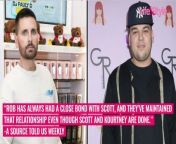 Rob Kardashian &amp; Scott Disick&#39;s Friendship Amid Kourtney Kardashian Split Revealed &#124; L&amp;S News